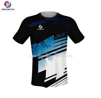 Qucik Dry Sublimated Printing โลโก้เสื้อกีฬาผู้ชาย