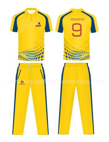 ทีม Jerseys Sport Club คริกเก็ตเสื้อยืดสำหรับผู้ชาย