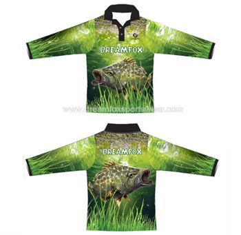Dri โพลีเอสเตอร์ 100% พอดีออสเตรเลียเสื้อตกปลาโปโล